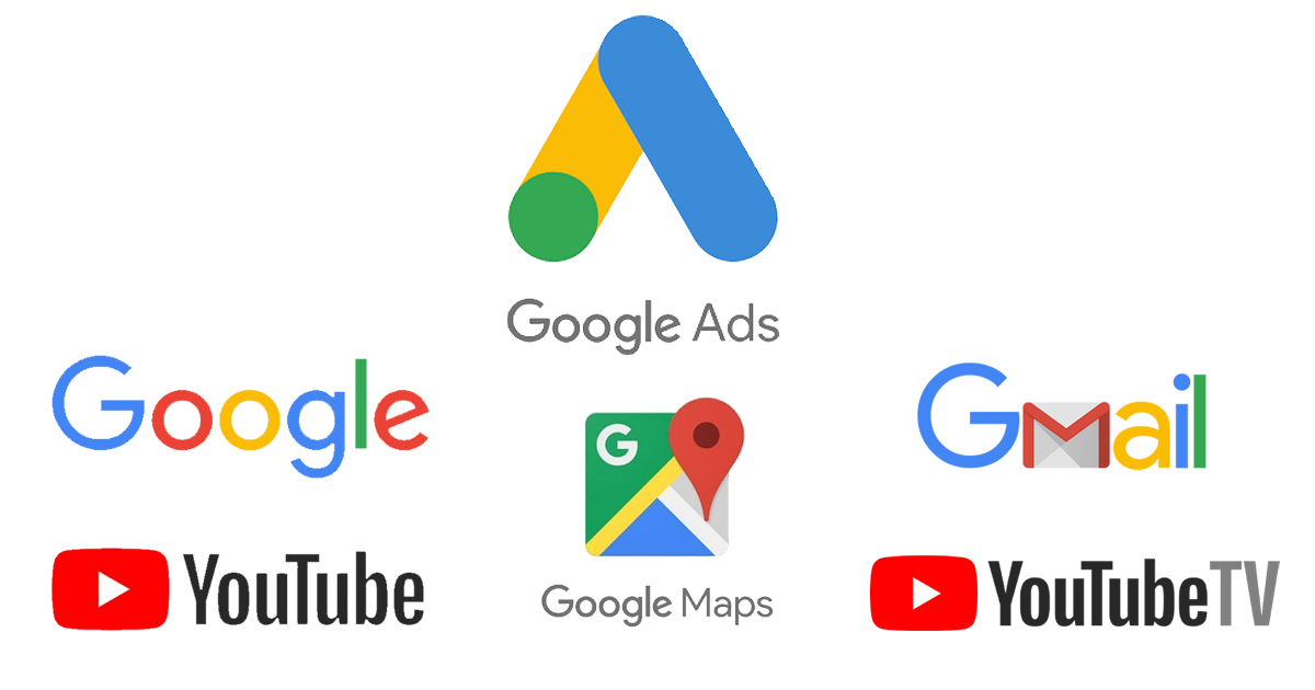 Google Digital Advertising Campaign Management Ad Words for Google Search, Youtube, Youtube TV and Gmail