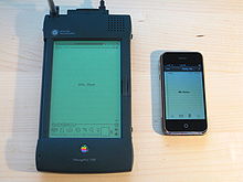 220px Apple Newton and iPhone