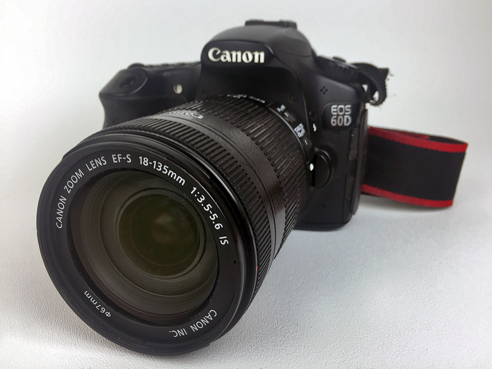 Camera Canon 60d (one camera owned by AdverGroup web design, photo of camera shot using iPhone 6)