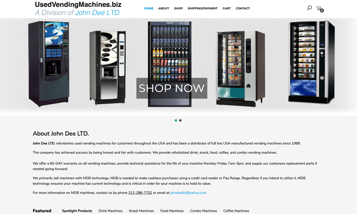 ecommerce webdesign bensenville